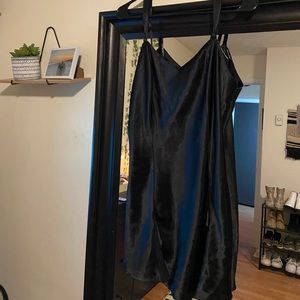 Black Slip Dress
